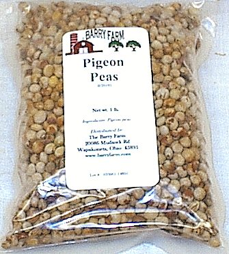 Pigeon Peas, 1 lb. by Barry Farm