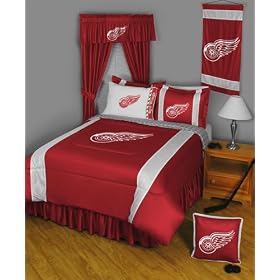 NHL Detroit Redwings - Comforter Set - Twin Bedding