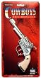 COWBOYS Toy Replica SIDE-LOADING PISTOL 8.5" Long CAP GUN Shoots Cap Rolls!