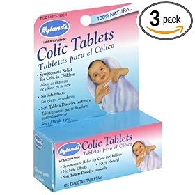 Hyland's Colic Tablets, 125 tablets (Pack of 3) by Hyland's Homeopathic