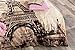 100% Turkish Cotton 3pcs Paris Eiffel Tower Theme Single Twin Size Duvet Quilt Cover Set Bedding Linens