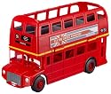 Mattel V3616 - Disney Cars 2 Doppeldecker-Bus Fahrzeugkoffer