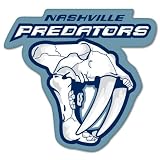 Nashville Predators NHL Hockey bumper sticker 4" x 5"