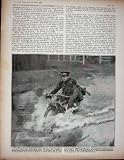 Vélo Britannique de Moteur de 1915 Soldats des Prisonniers WW1 Allemands Image du produit