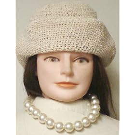 One Strand Simulated Large Light Ivory Pearls Choker Necklace Earrings on Clips for Women Teens...