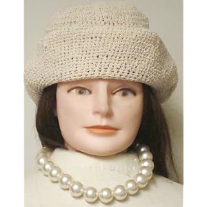 One Strand Simulated Large Light Ivory Pearls Choker Necklace Earrings on Clips for Women Teens...