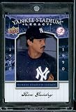 2008 Upper Deck Yankee Stadium Legacy Collection # 58 Ron Guidry - New York Yankees - Limited Edition MLB Baseball Card in Protective Screw Down Display Case!