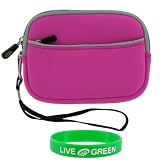 rooCASE Neoprene Sleeve (Magenta) Case for iomega eGo Ruby Red 320 GB Portable Hard Drive 34615
