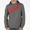 Bench Mens Interlock Hoody Grey