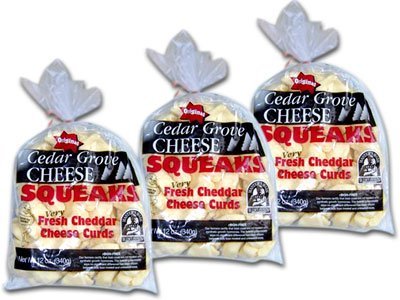 Cheddar Cheese Curds By Cedar Grove Cheese, White Cheese Curds