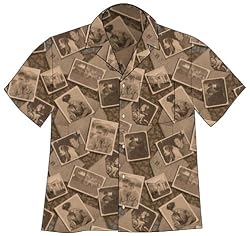 Elvis Presley Postcards Camp Hawaiian Shirt