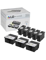 CE: LD ? Kodak Compatible #10XL Bulk Set of 8 Ink Cartridges: 5 Black (8237216) & 3 Color (8946501) for use in EasyShare 5100, 5300, 5500, ESP 3, ESP 3250, ESP 5, ESP 5210, ESP 5250, ESP 7, ESP 7250, ESP 9, ESP 9250 All-in-One, ESP Office 6150, Hero 7.1, 9.1, 6.1 Printers - LD Products