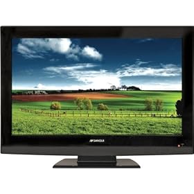 Sansui HDLCDVD325 32-Inch 720p LCD HDTV with DVD Combo, Black