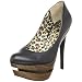 Jessica Simpson Women's Colie Platform Pump,Black Dream Nappa,7.5 M US