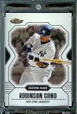 2007 Topps Finest #35 Robinson Cano Baseball Card New York Yankees - Mint Condition - Shipped In Protective Display Case !!