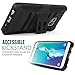 MoKo Galaxy S6 Edge+ Plus Case, [Heavy Duty] Full Body Rugged Holster Cover with Swivel Belt Clip for Samsung Galaxy S6 Edge + 2015 Smartphone, BLACK (Will Not Fit Galaxy S6 edge)