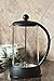 FP Coffee Maker French Press Coffee Maker w/ Glass Carafe and Sturdy Plastic Frame: 34 oz (8 cup) capacity; black