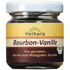 Herbaria Bourbon Vanillepulver, 1er Pack (1 x 10 g Glas) - Bio