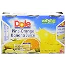 Dole Pineapple Orange Banana Juice, 6 Count Cans (Pack of 8)