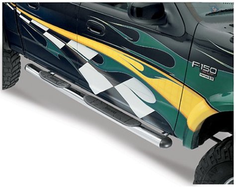 Westin 22-0025 Oval Tube Black Aluminum Step Bar
