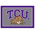 Texas Christian University Rug - Purple/ Gray (Rectangle)