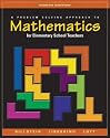 Problem Solving Approach to Mathematics for Elementary School Teachers