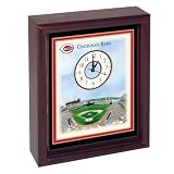 Cincinnati Reds Great American Ballpark Stadium Colorprint Desk Clock