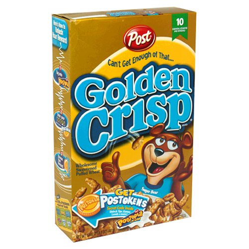 Buy Post Golden Crisp Cereal, 17-Ounce Box (Pack of 5)