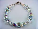 Skyscrapers Bracelet (Iridescent Crystal)