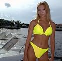 Designer Giallo Collection Yellow Classic Bra Bikini Top
