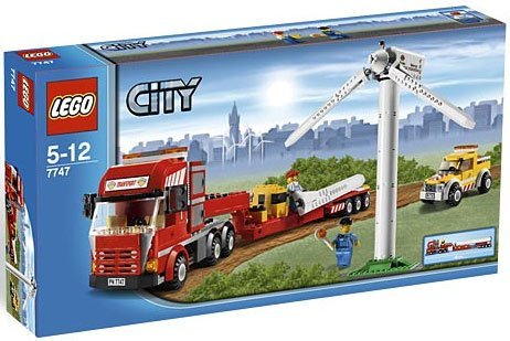 LEGO City Limited Edition Set #7747 Wind Turbine Transport