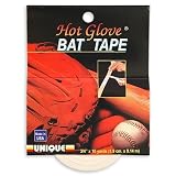 Hot Glove Baseball Bat Tape (White) by Unique Sports
