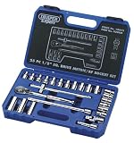 Draper Expert 18973 25 piece Af/metric chrome vanadium hi torq socket set
