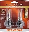 Sylvania H13 (9008) SilverStar Ultra High Performance Halogen Headlight - Pack of 2