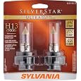 Sylvania H13 (9008) SilverStar Ultra High Performance Halogen Headlight - Pack of 2