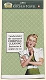 Ephemera I Understand the Concept of Cooking and Cleaning, Just Not How It Applies to Me Kitchen Towel