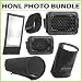 Honl Photo Speed Bundle with HONL-GOBO + HONL-SS + HONL-GRID4 + HONL-GRID8 + HONL-SNO...