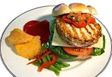 20/4oz Organic Chicken Patties
