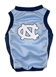 North Carolina Tar Heels NCAA Dog Basketball Jersey Shirt Size Small