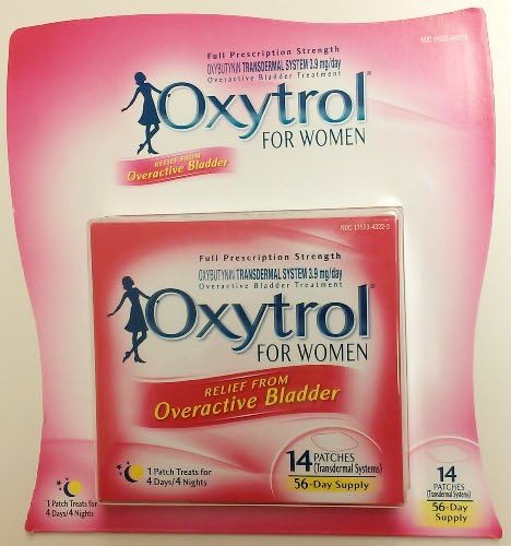 Oxytrol for Women Overactive Bladder Transdermal Patch, 14patches