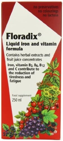 Floradix Iron Formula Liquid 250ml by Salus-haus