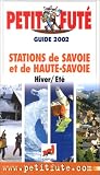 Stations de Savoies et de Hautes-Savoies : Hiver-Eté