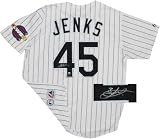 Bobby Jenks Chicago White Sox Autographed Pinstripe 2005 World Series Replica Jersey