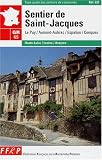 Topo-guide de la grande randonnée numéro 621 : sentier de St-Jacques