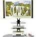 Electronics : Vidpro GKR689 3 Shelf TV Stand