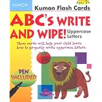 ABCs Uppercase Write & Wipe Flash Cards (Kumon Flash Cards) book cover