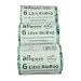All-Green 6 Litre Biobag Compostable Kitchen Caddy Liners Food Waste Bin Liners, 150 Bags