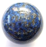 Lapis Ball 15 Top Grade Blue Afghanistan Lazuli Crystal Pyrite Mineral Sphere Meditation Orb Globe 2.3