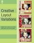 Creative Layout Variations (Memory Makers)