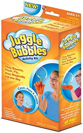 Juggle Bubbles Activity Kit, Bubble Maker and 2 Refill Pack
